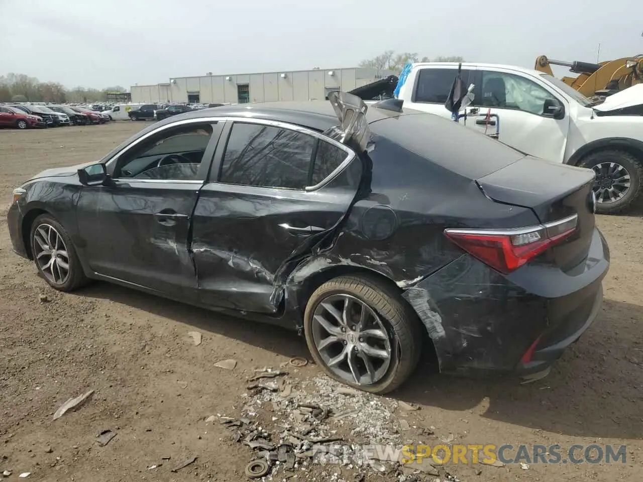 2 Photograph of a damaged car 19UDE2F7XLA007749 ACURA ILX 2020