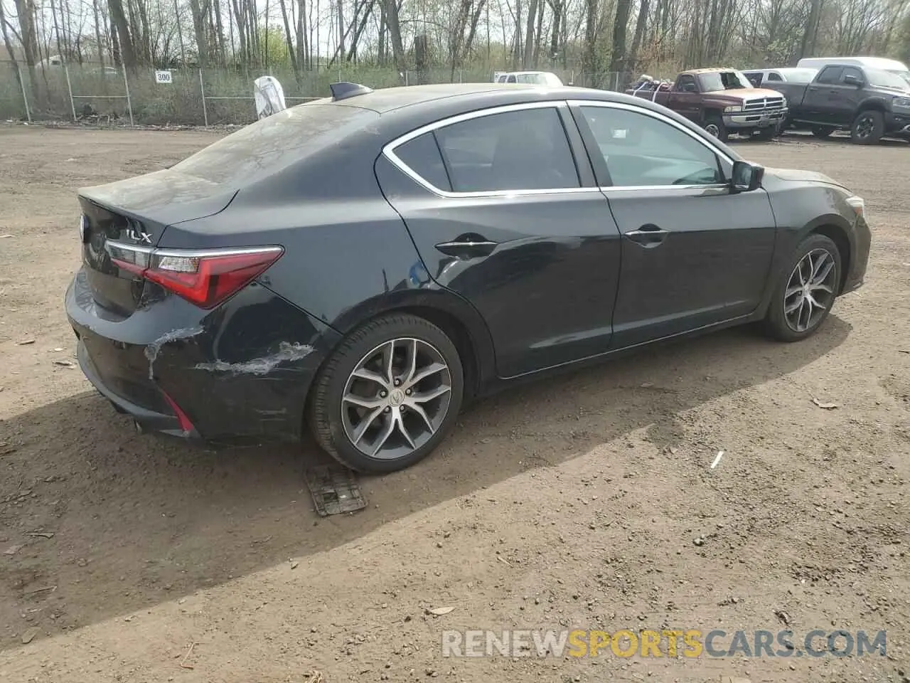 3 Photograph of a damaged car 19UDE2F7XLA007749 ACURA ILX 2020