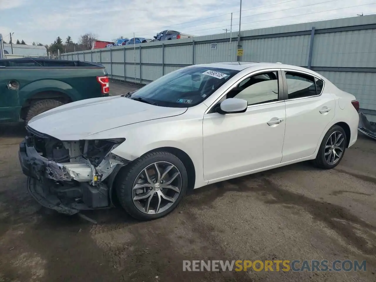 1 Photograph of a damaged car 19UDE2F7XLA009565 ACURA ILX 2020