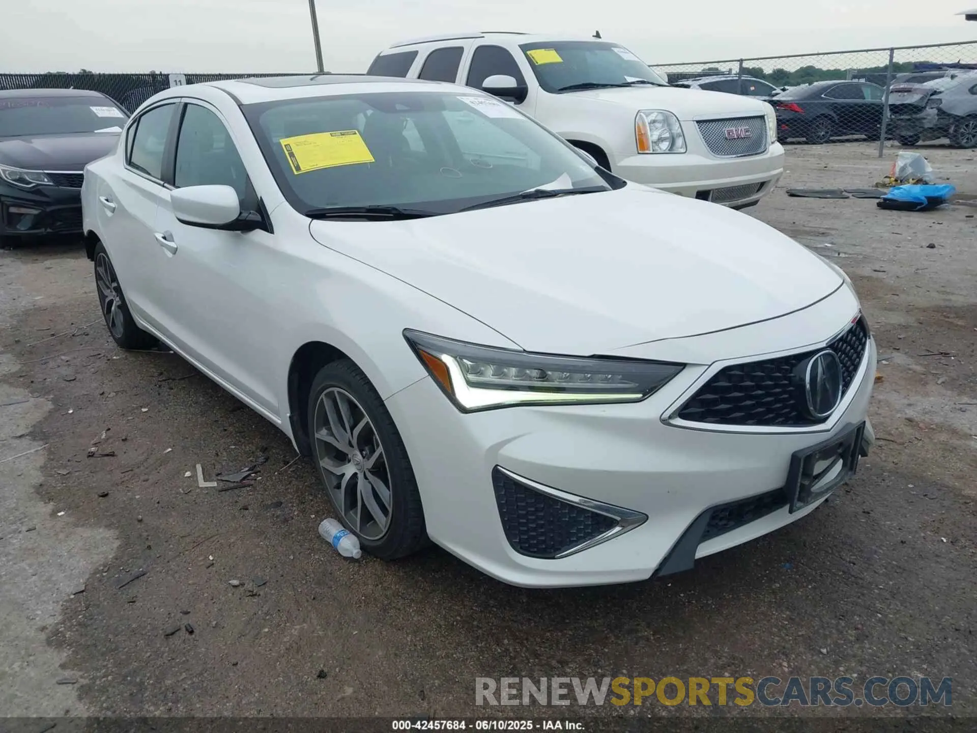 1 Photograph of a damaged car 19UDE2F7XLA012885 ACURA ILX 2020