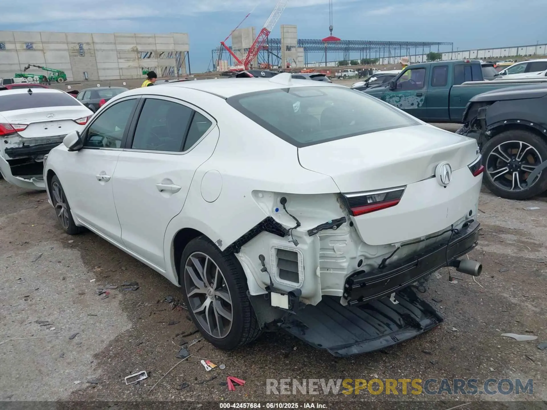 3 Photograph of a damaged car 19UDE2F7XLA012885 ACURA ILX 2020