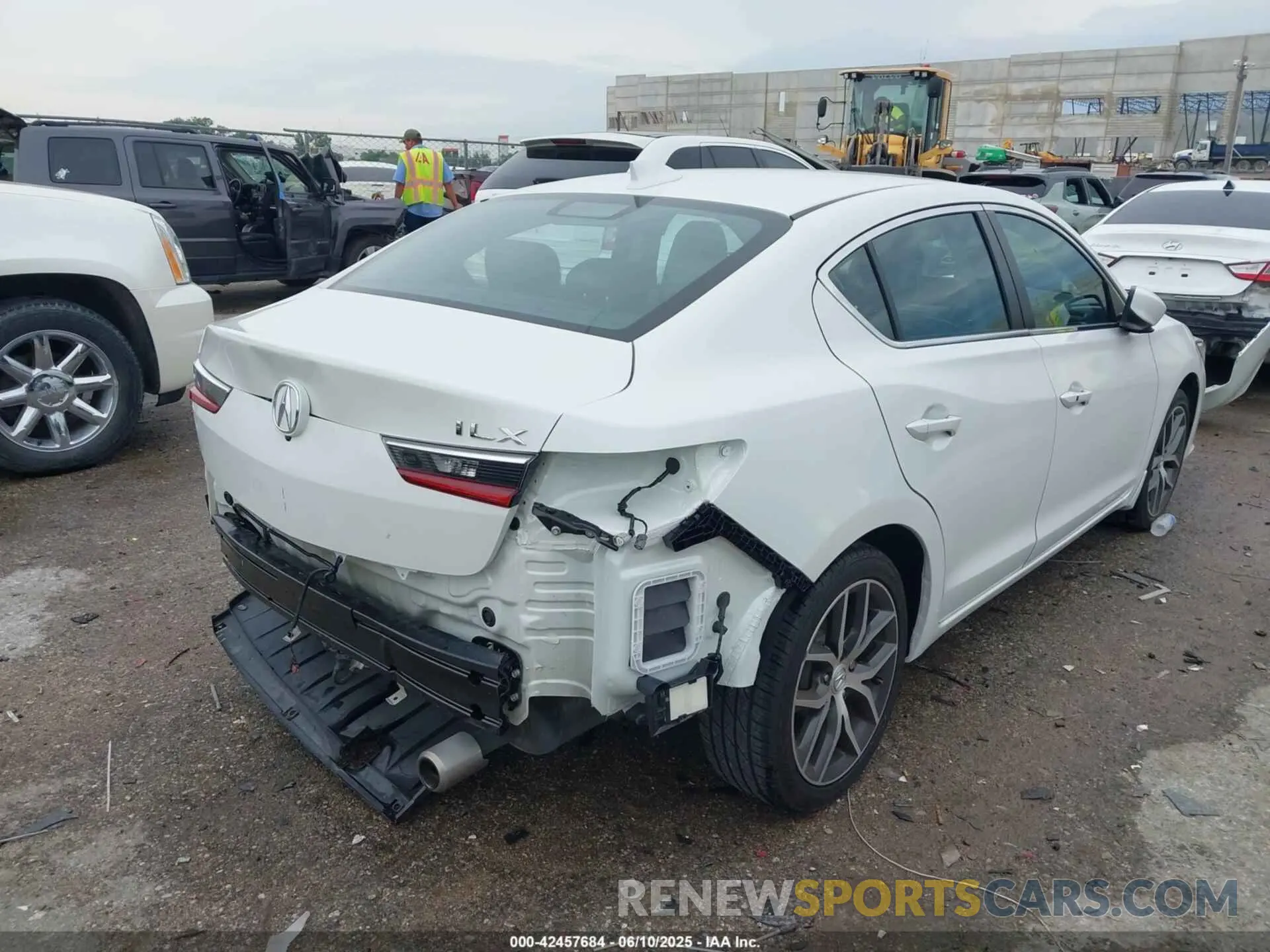 4 Photograph of a damaged car 19UDE2F7XLA012885 ACURA ILX 2020