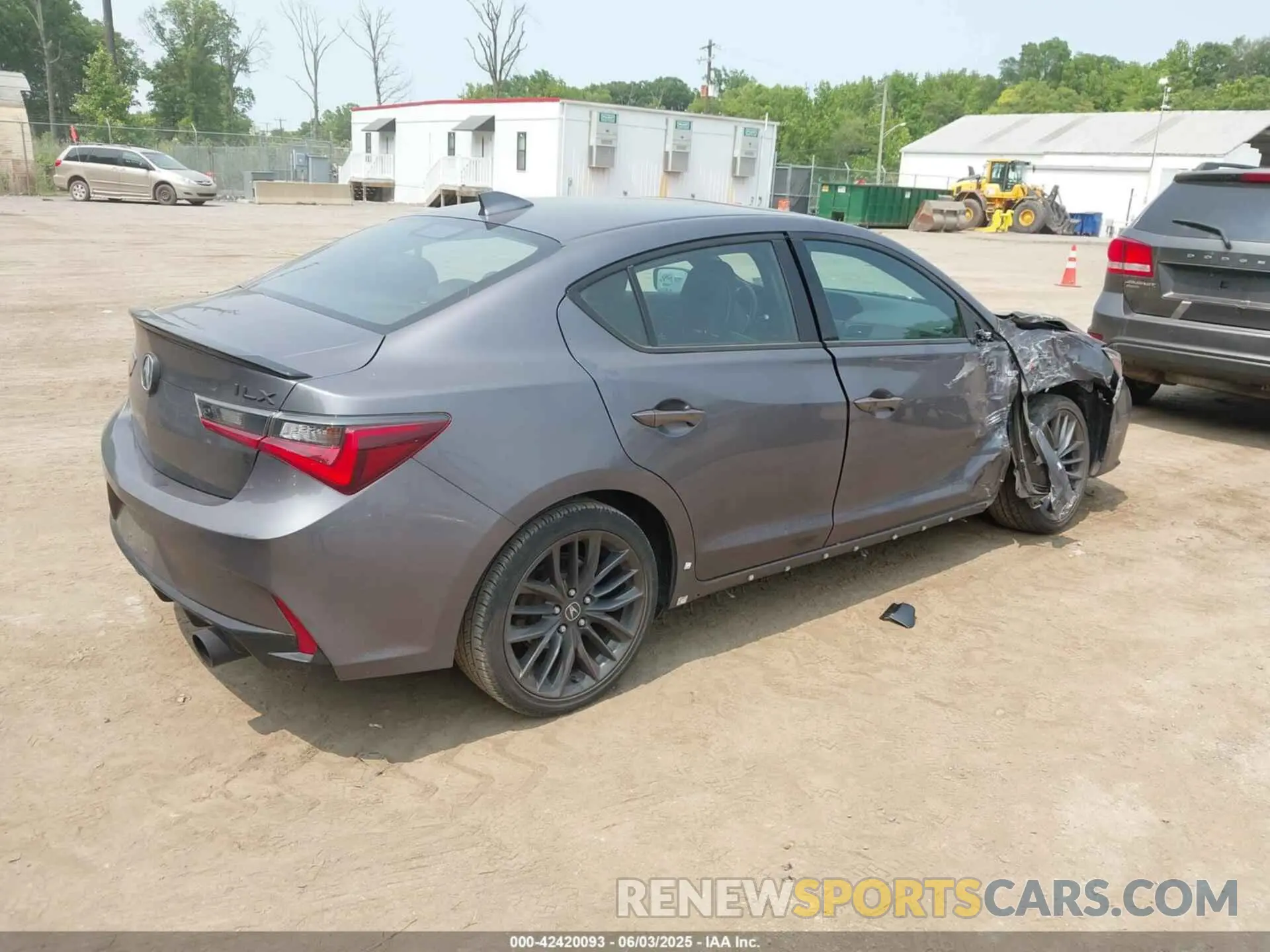 4 Photograph of a damaged car 19UDE2F81LA006207 ACURA ILX 2020