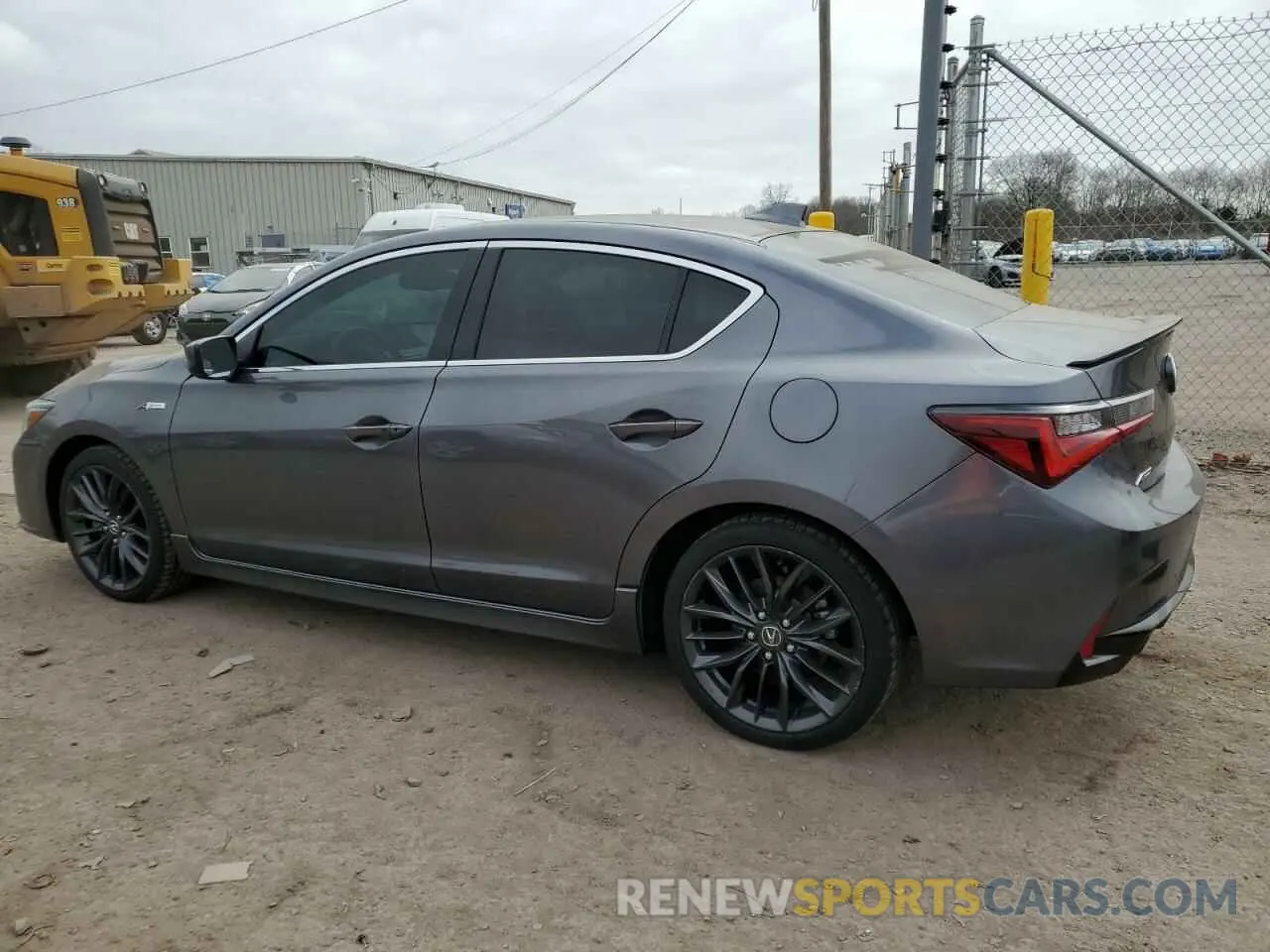 2 Photograph of a damaged car 19UDE2F82LA008645 ACURA ILX 2020