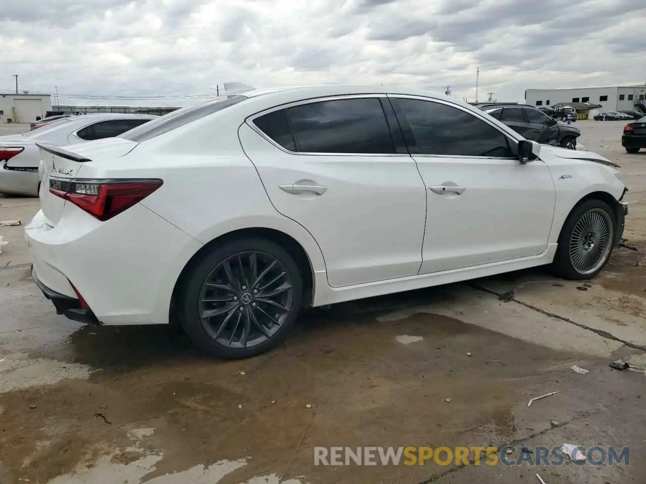3 Photograph of a damaged car 19UDE2F83LA006726 ACURA ILX 2020