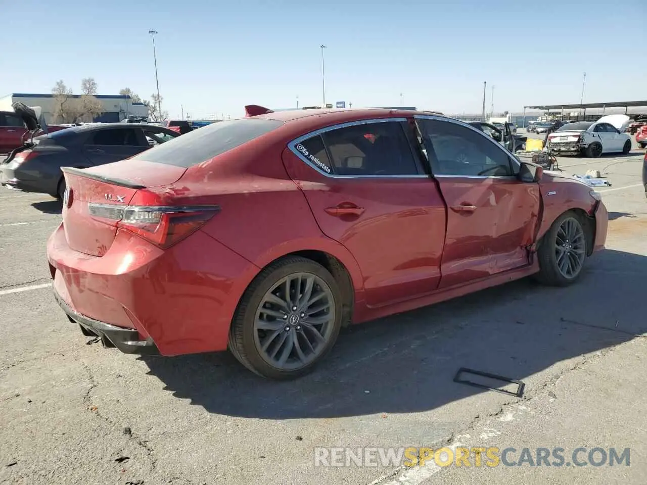 3 Photograph of a damaged car 19UDE2F83LA008654 ACURA ILX 2020