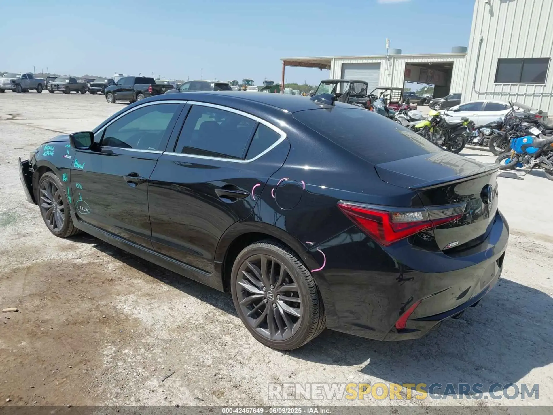 3 Photograph of a damaged car 19UDE2F84LA008176 ACURA ILX 2020
