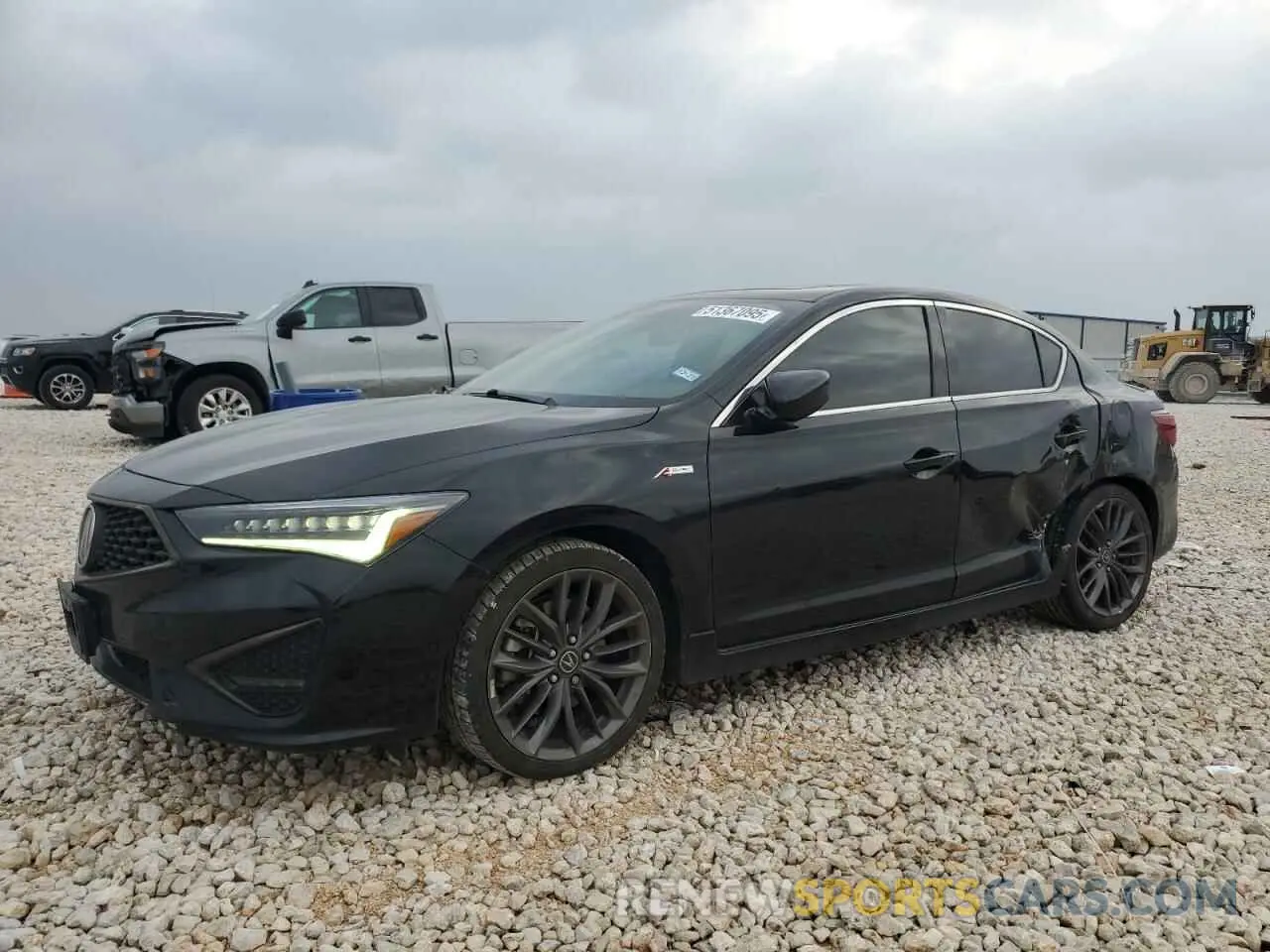 1 Photograph of a damaged car 19UDE2F84LA012048 ACURA ILX 2020