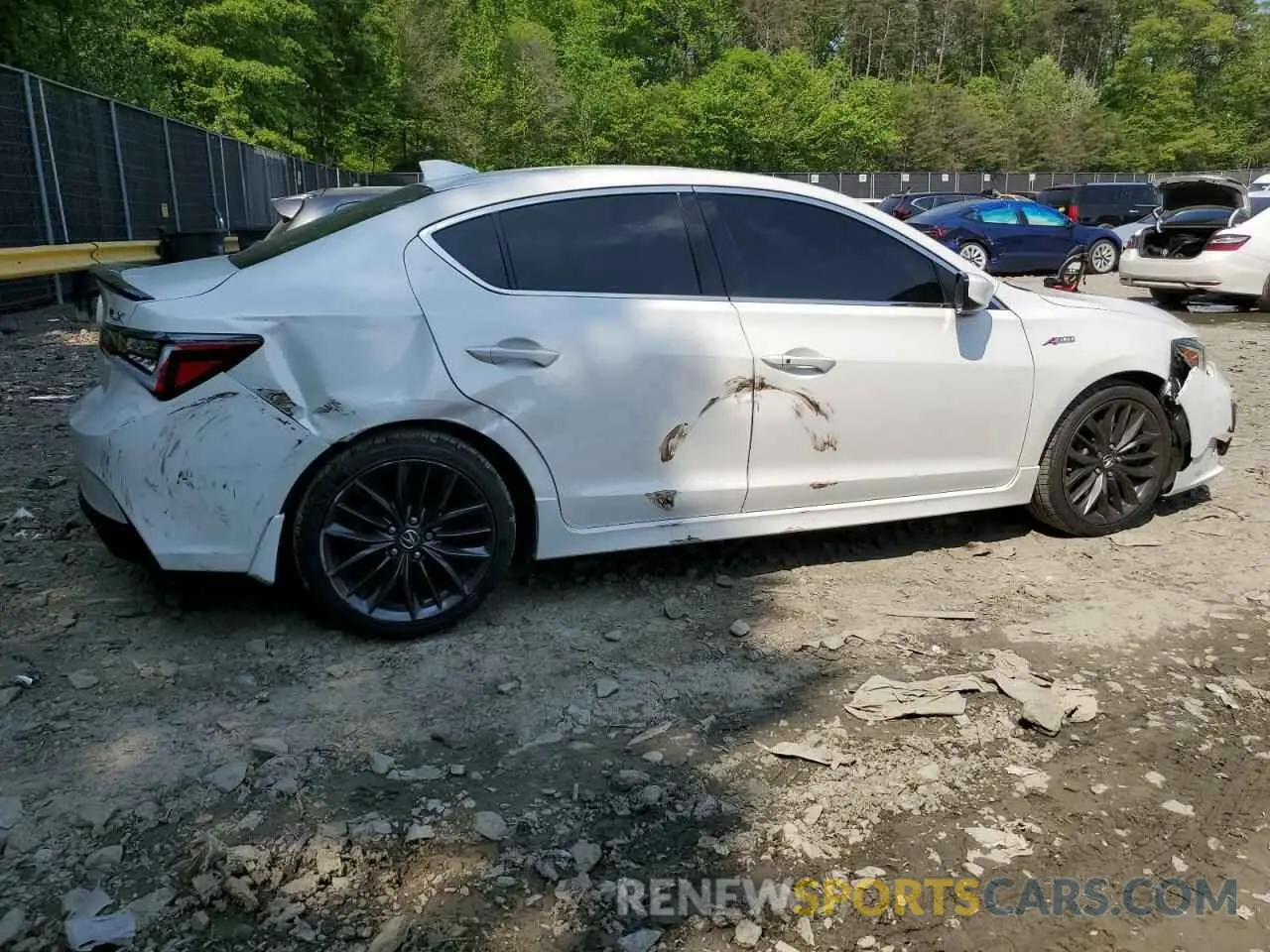3 Photograph of a damaged car 19UDE2F87LA001741 ACURA ILX 2020
