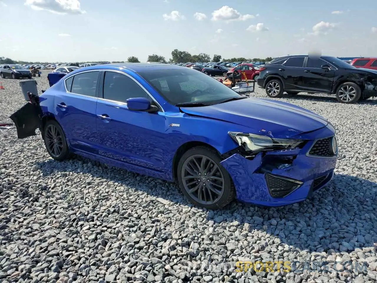 4 Photograph of a damaged car 19UDE2F88LA007998 ACURA ILX 2020
