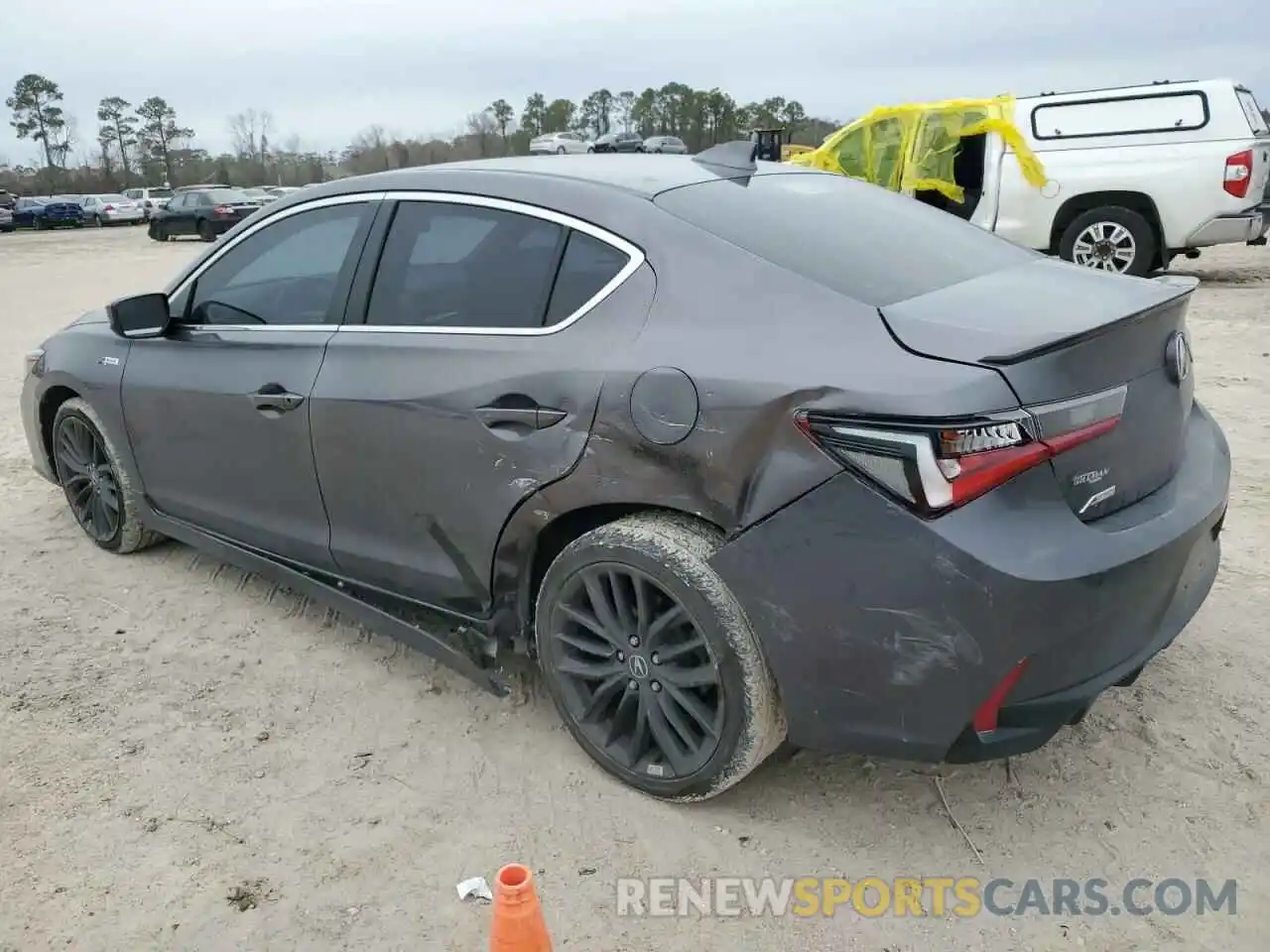 2 Photograph of a damaged car 19UDE2F88LA012344 ACURA ILX 2020