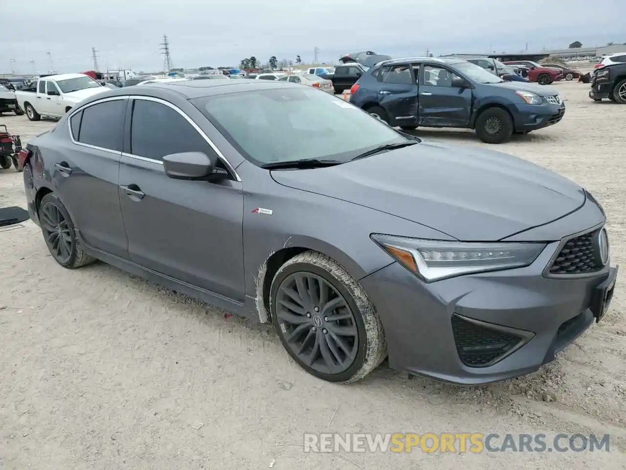 4 Photograph of a damaged car 19UDE2F88LA012344 ACURA ILX 2020