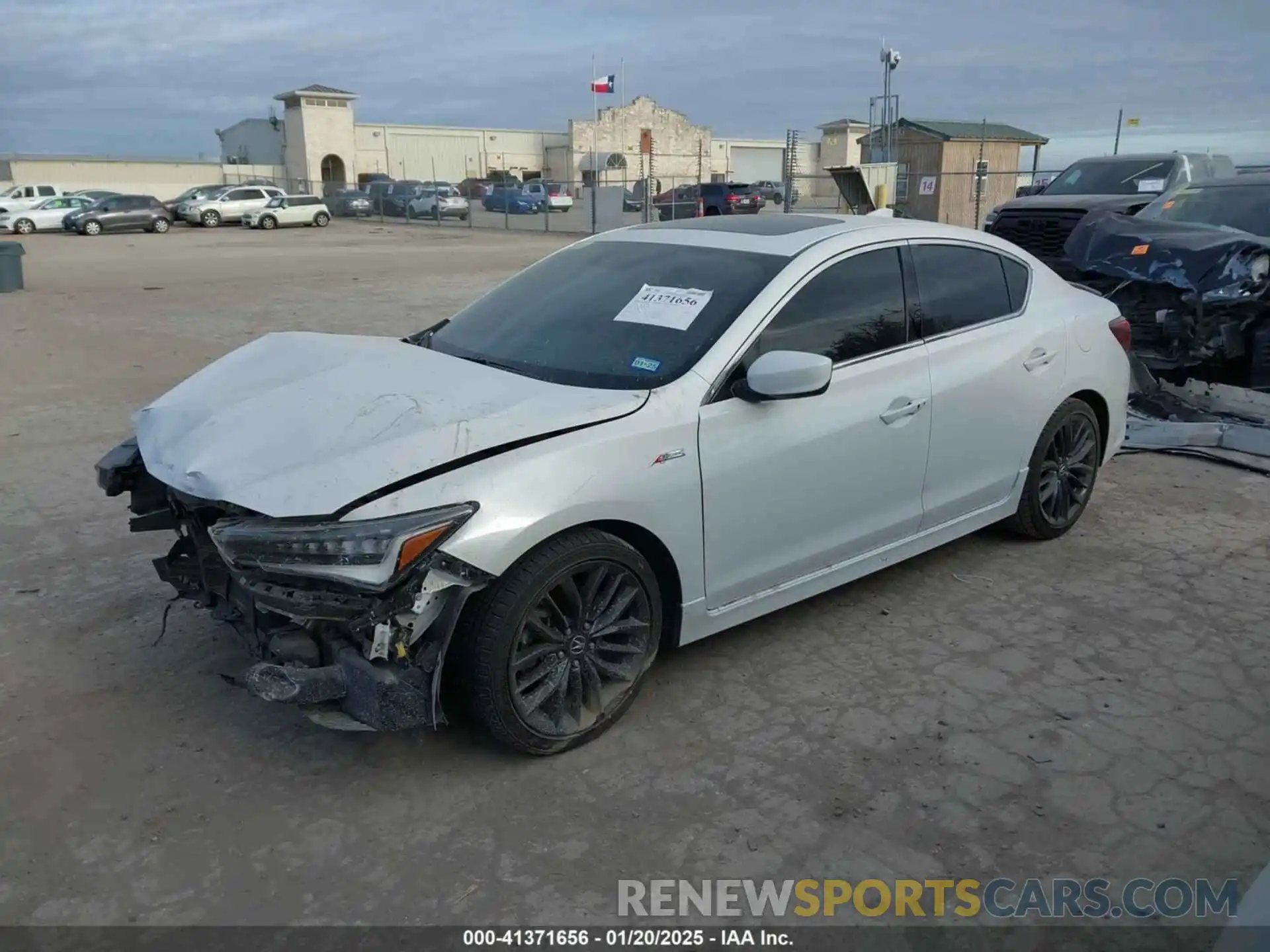 2 Photograph of a damaged car 19UDE2F89LA004463 ACURA ILX 2020