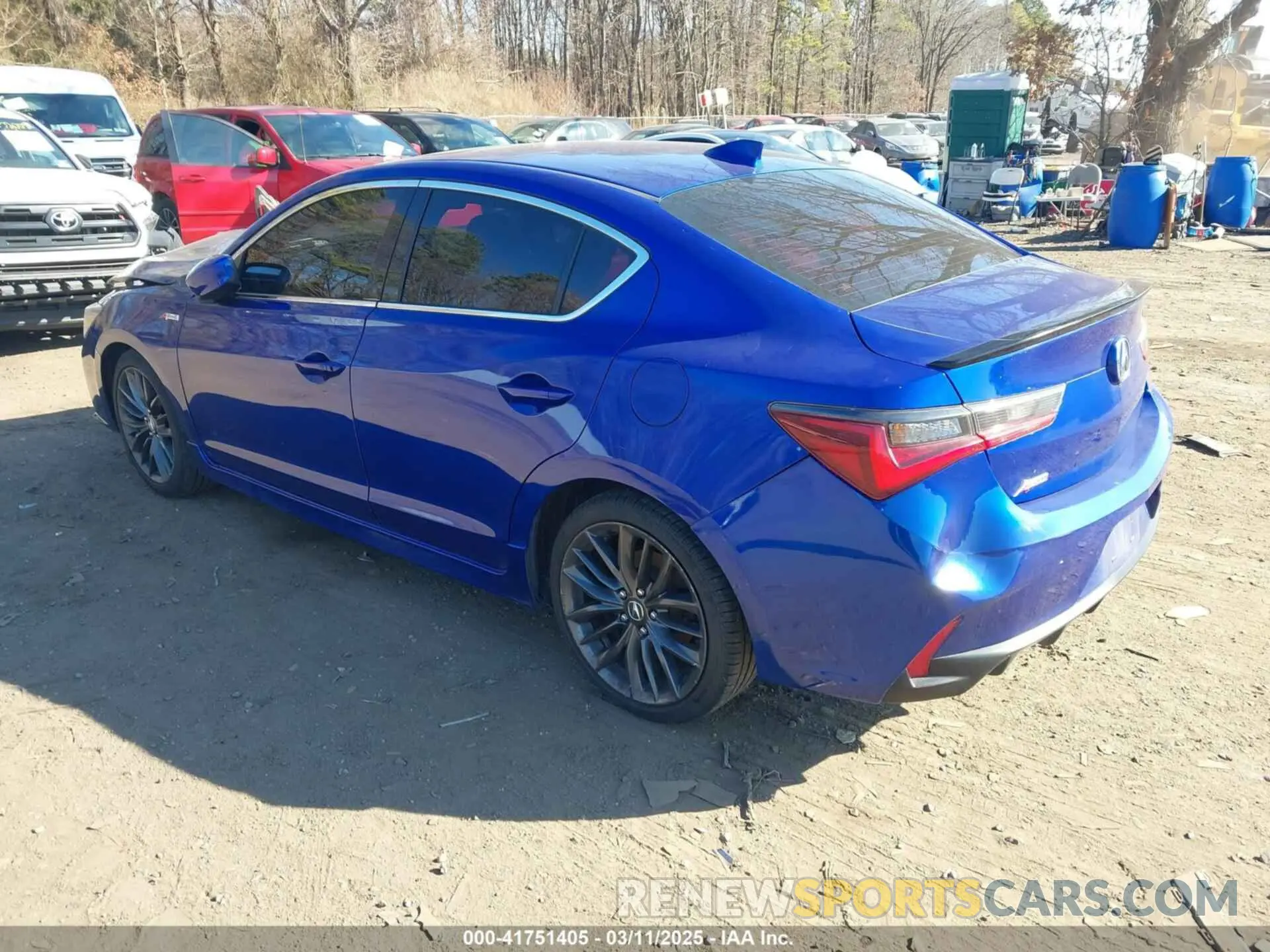 3 Photograph of a damaged car 19UDE2F89LA011459 ACURA ILX 2020