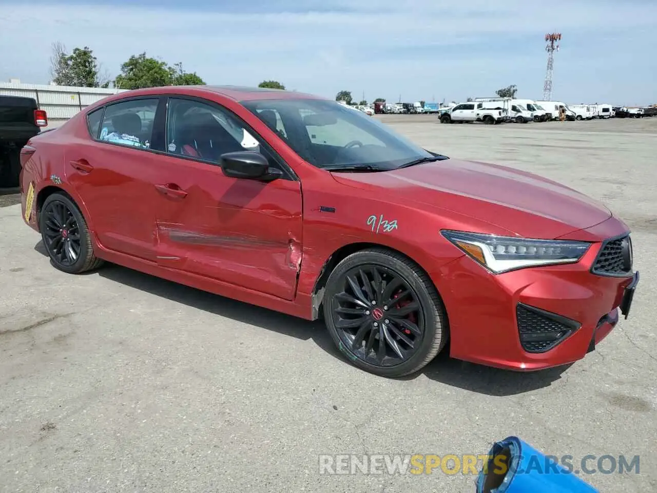 4 Photograph of a damaged car 19UDE2F8XLA002530 ACURA ILX 2020