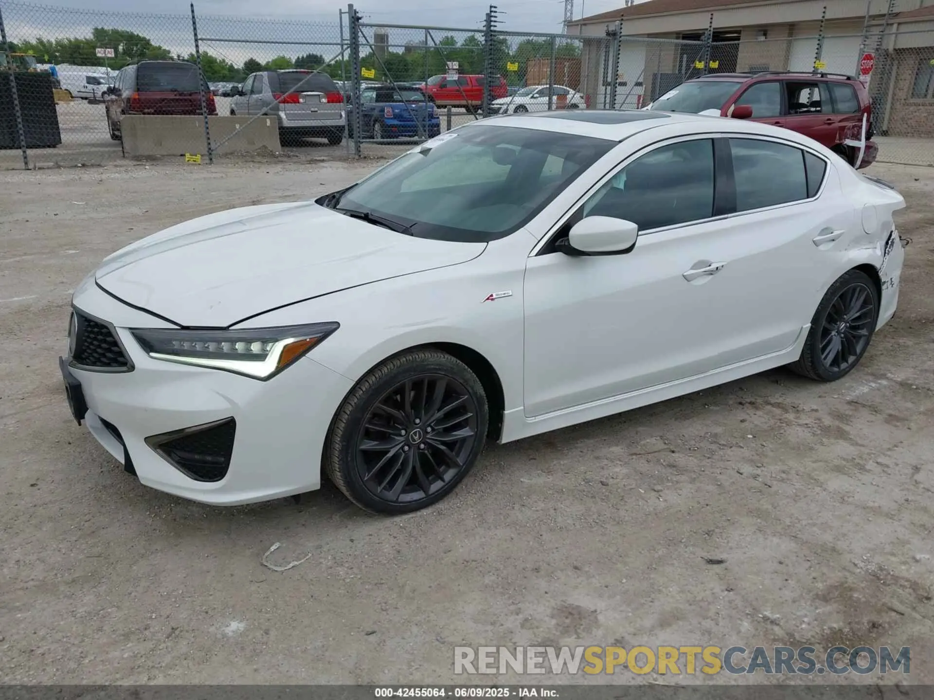 2 Photograph of a damaged car 19UDE2F8XLA002706 ACURA ILX 2020