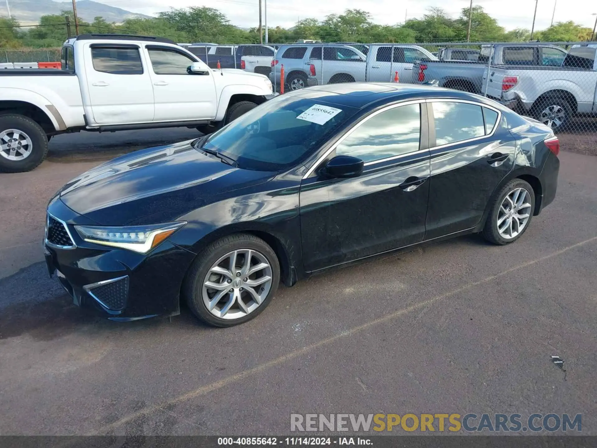 2 Photograph of a damaged car 19UDE2F30MA007726 ACURA ILX 2021