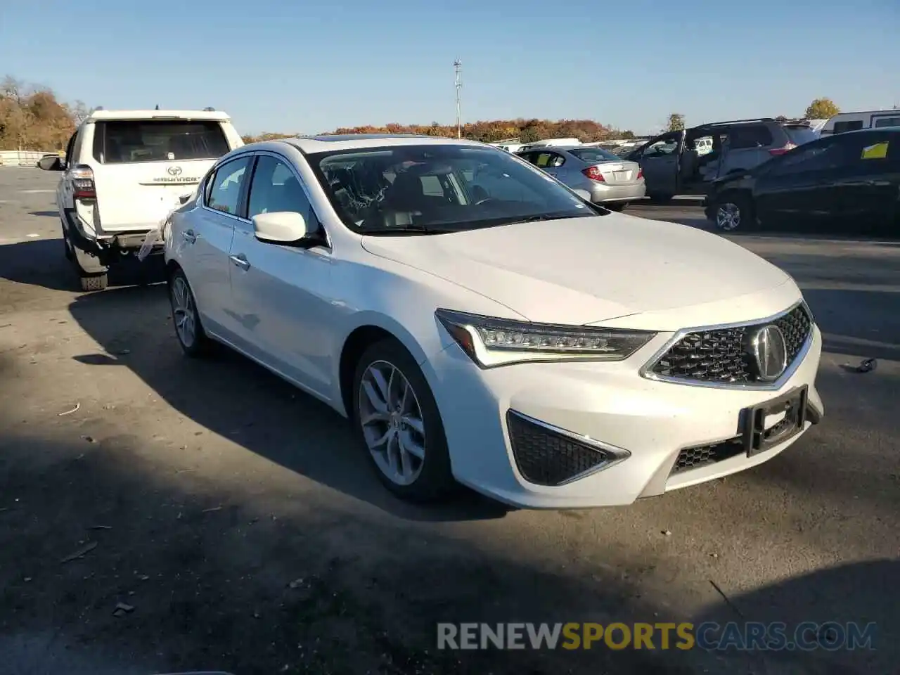 4 Photograph of a damaged car 19UDE2F32MA007971 ACURA ILX 2021