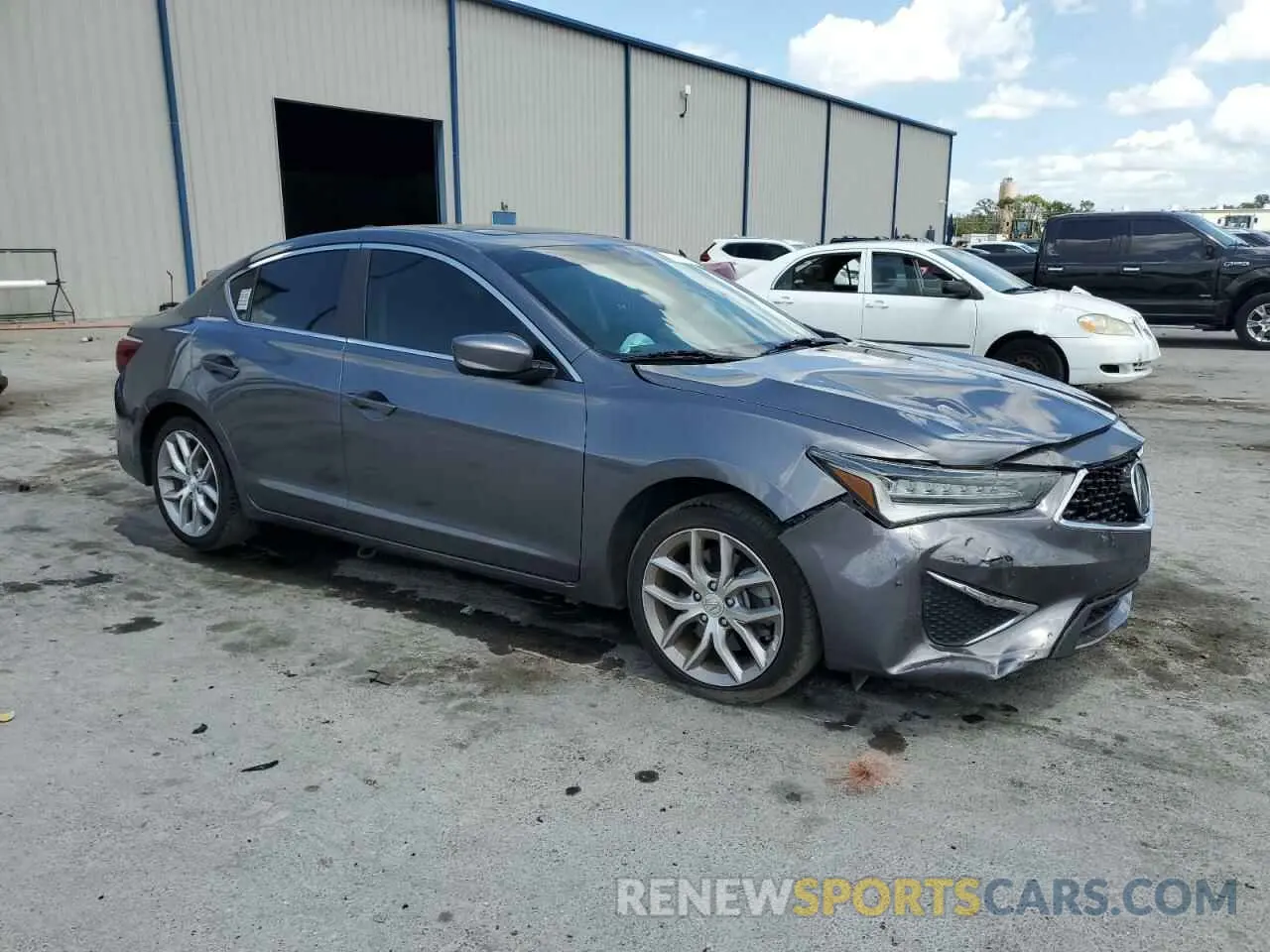 4 Photograph of a damaged car 19UDE2F33MA004772 ACURA ILX 2021