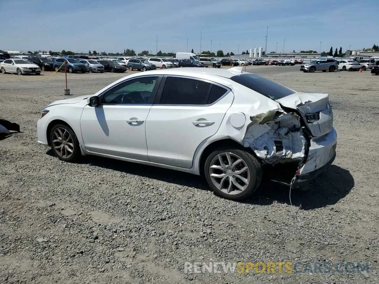 2 Photograph of a damaged car 19UDE2F34MA011438 ACURA ILX 2021