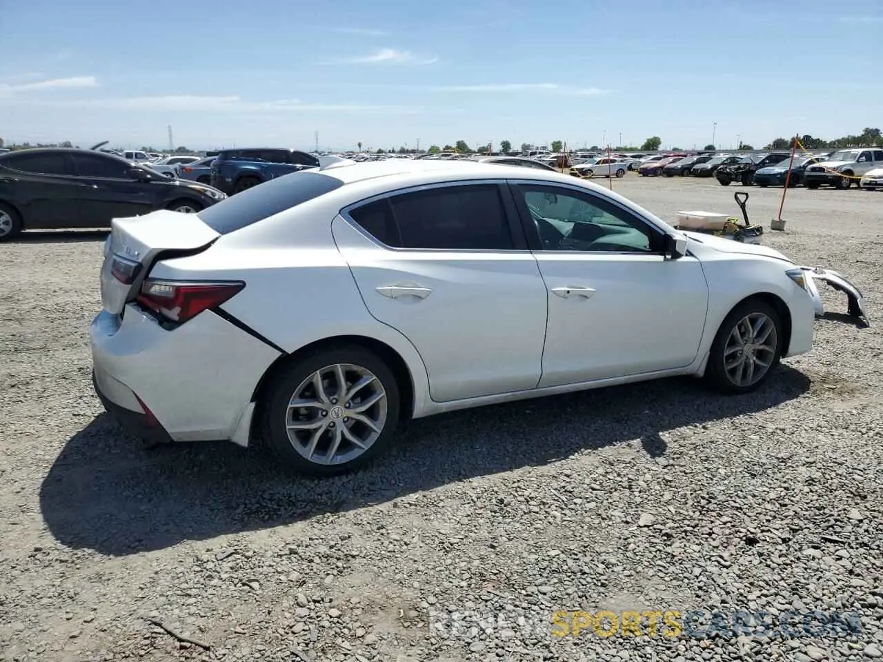 3 Photograph of a damaged car 19UDE2F34MA011438 ACURA ILX 2021