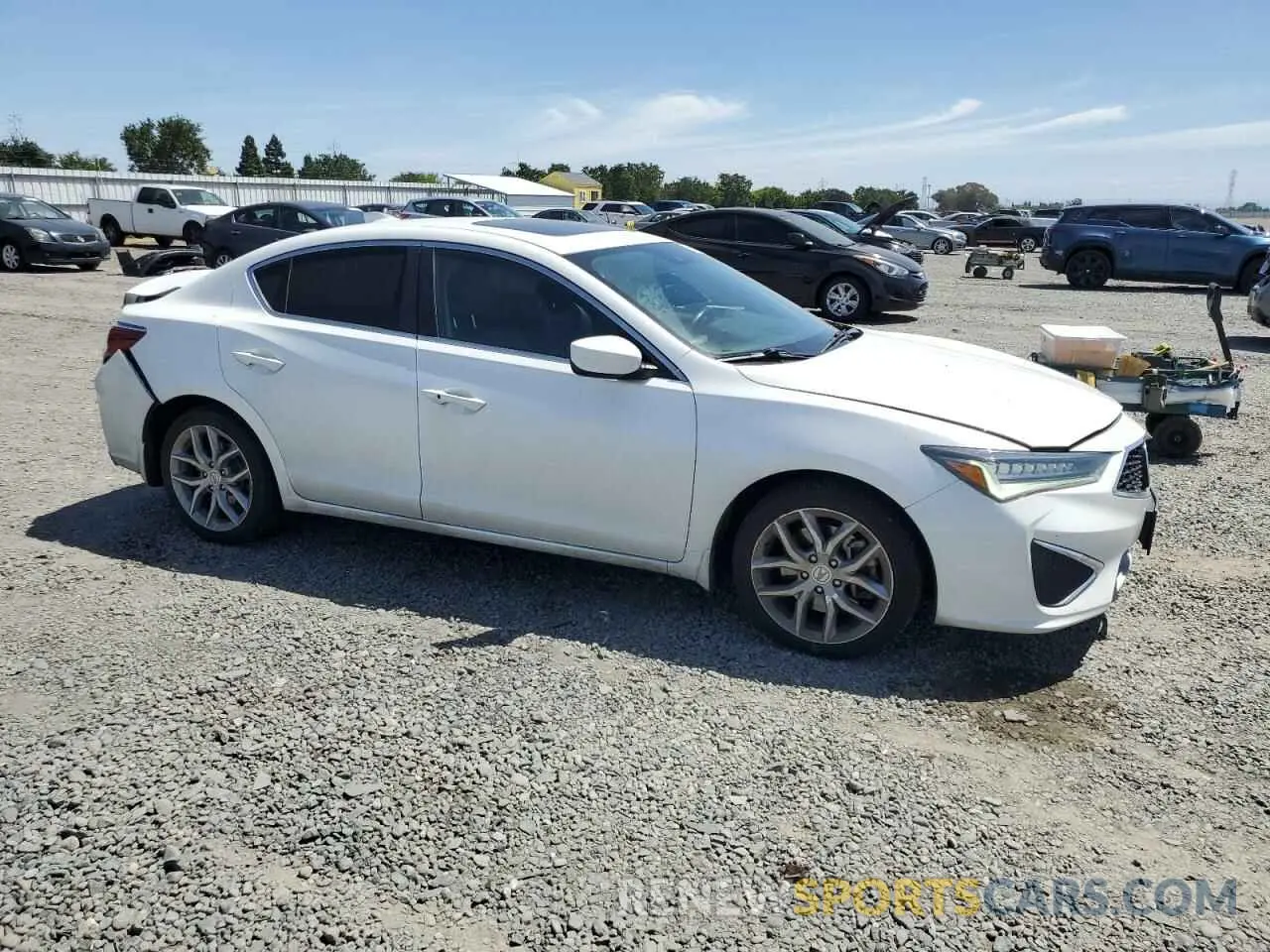 4 Photograph of a damaged car 19UDE2F34MA011438 ACURA ILX 2021