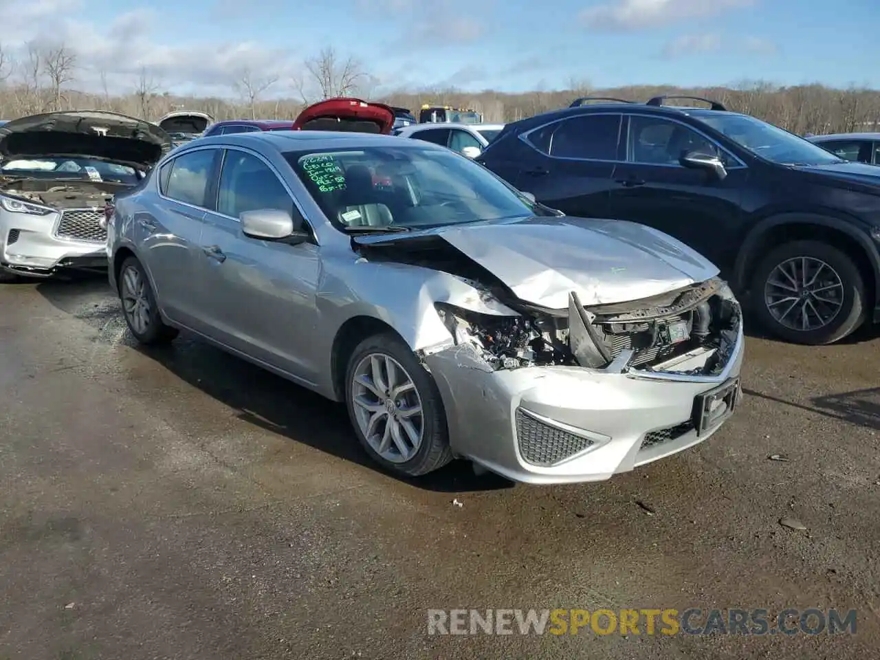 4 Photograph of a damaged car 19UDE2F3XMA000041 ACURA ILX 2021