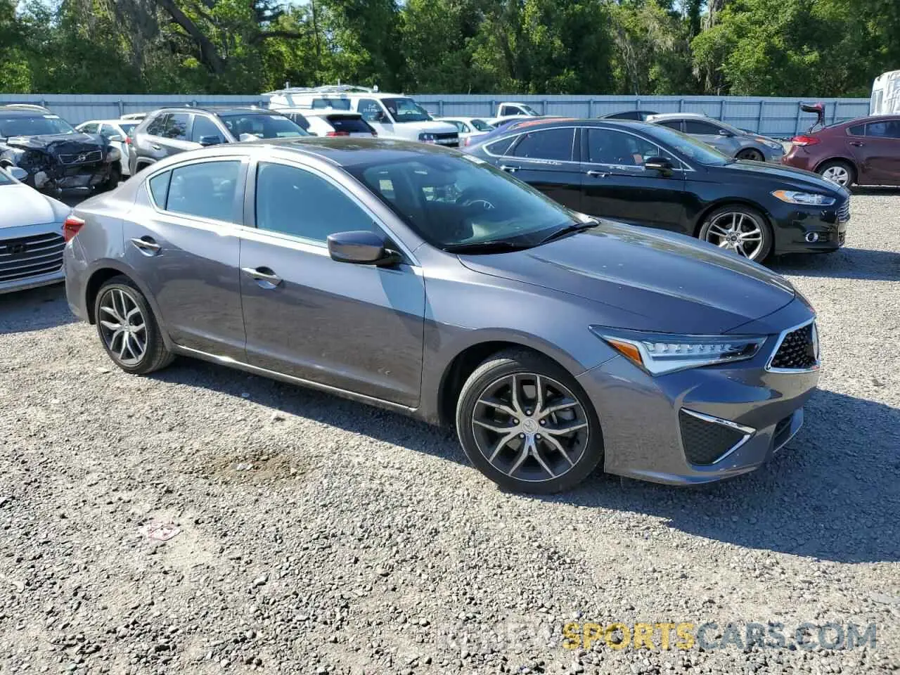 4 Photograph of a damaged car 19UDE2F70MA007017 ACURA ILX 2021