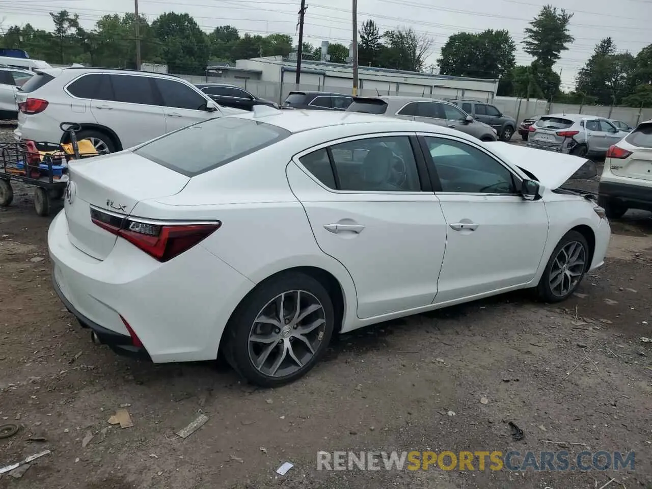 3 Photograph of a damaged car 19UDE2F73MA001339 ACURA ILX 2021