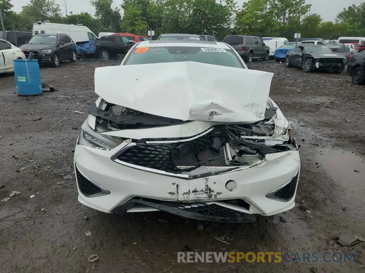 5 Photograph of a damaged car 19UDE2F73MA001339 ACURA ILX 2021