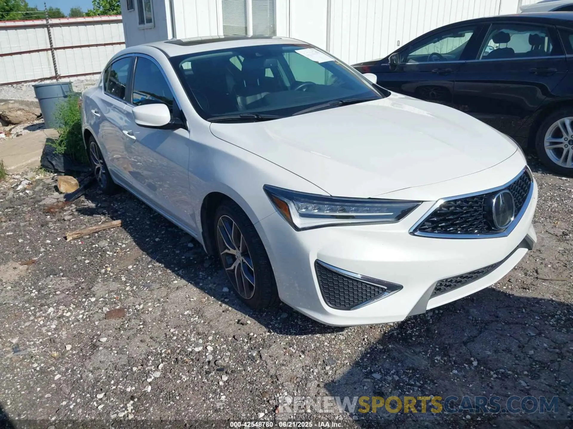 1 Photograph of a damaged car 19UDE2F73MA007352 ACURA ILX 2021