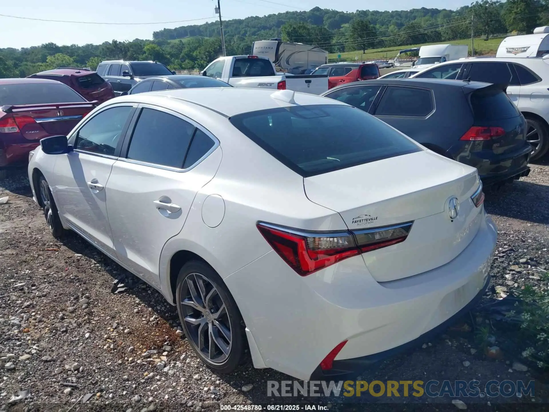 3 Photograph of a damaged car 19UDE2F73MA007352 ACURA ILX 2021