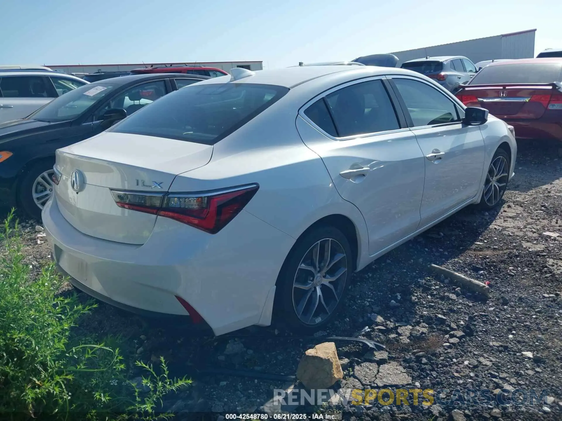 4 Photograph of a damaged car 19UDE2F73MA007352 ACURA ILX 2021
