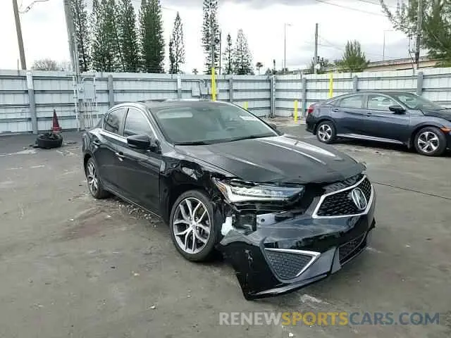 11 Photograph of a damaged car 19UDE2F73MA011529 ACURA ILX 2021