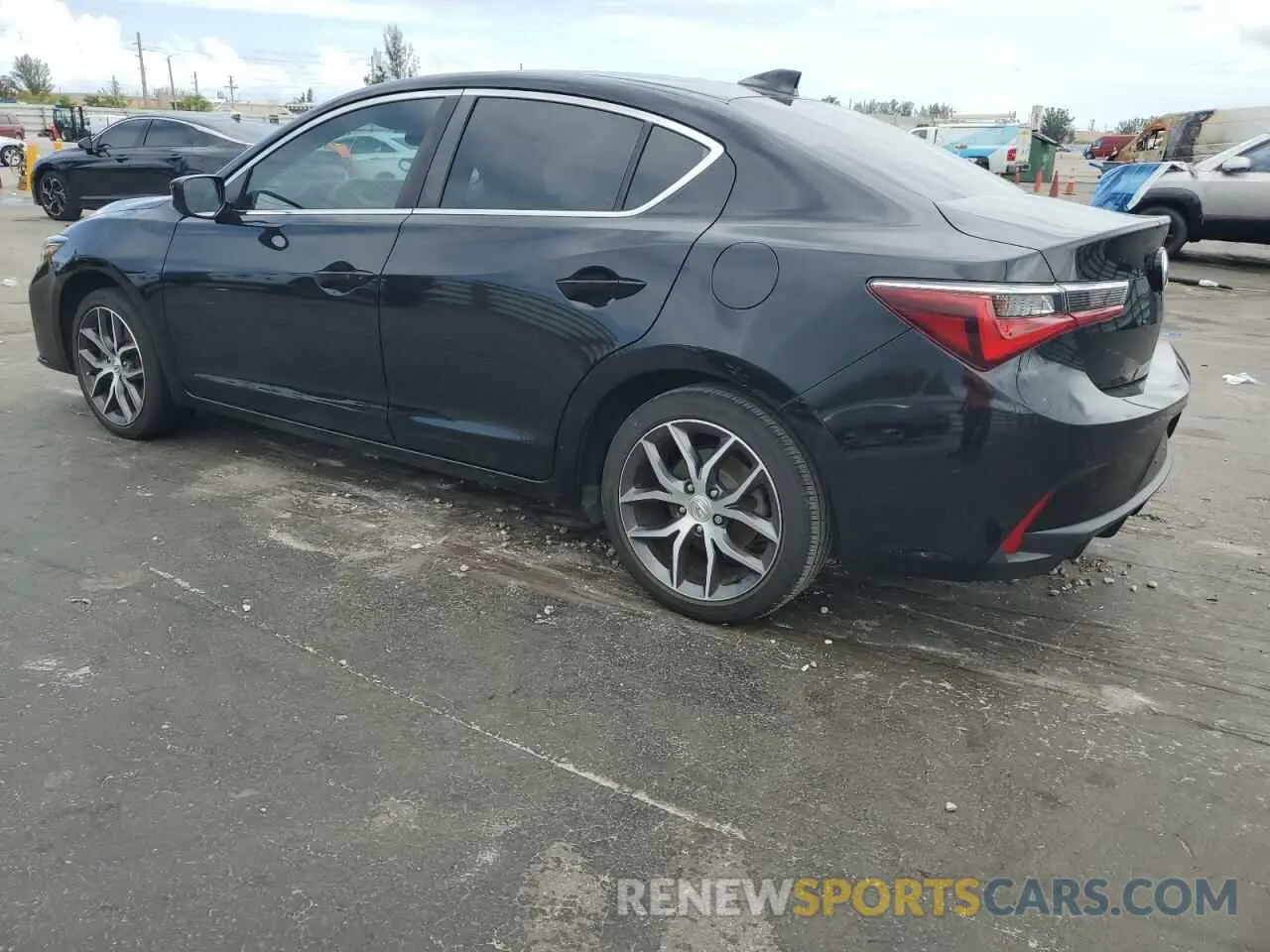 2 Photograph of a damaged car 19UDE2F73MA011529 ACURA ILX 2021