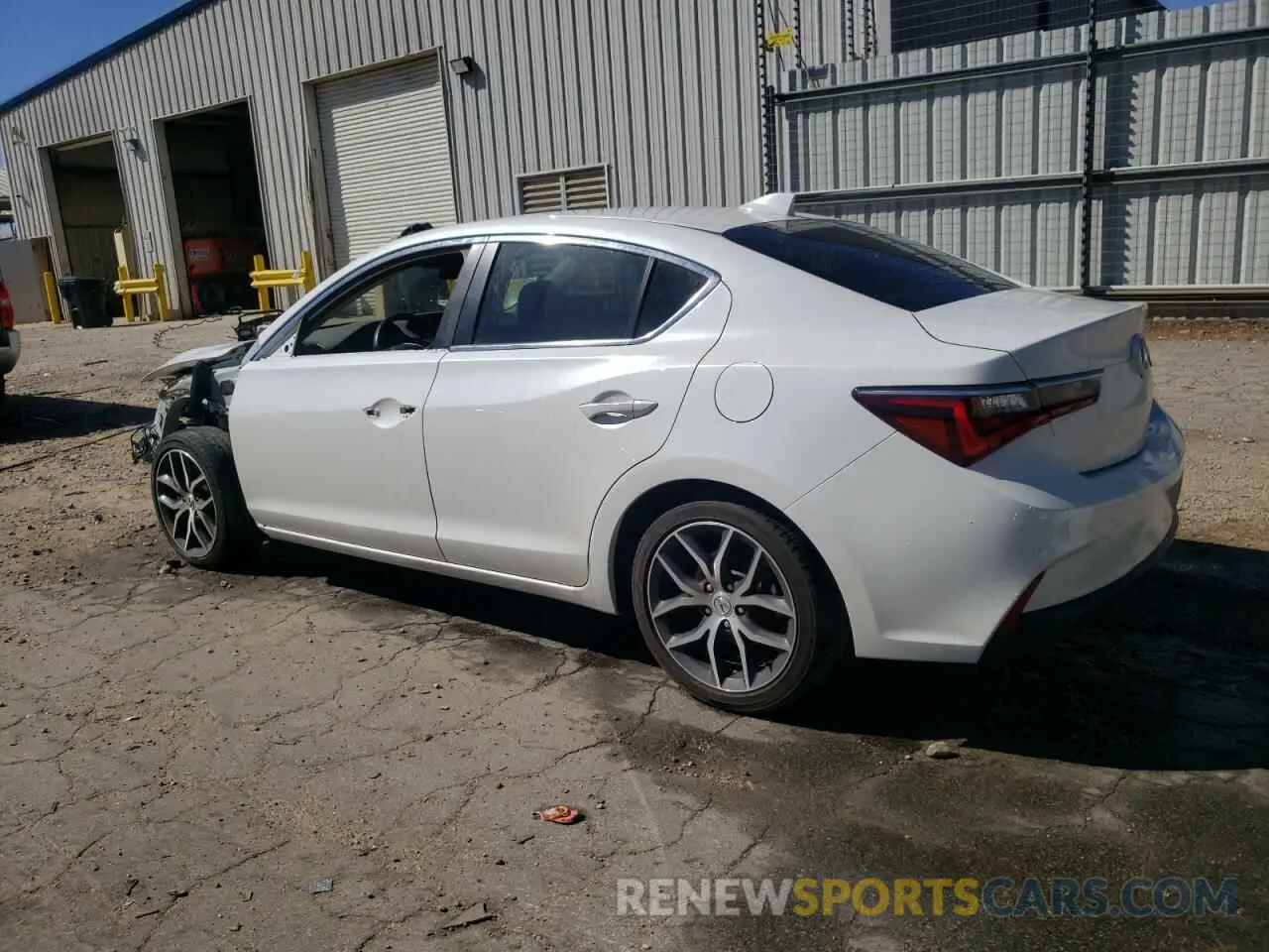 2 Photograph of a damaged car 19UDE2F74MA001124 ACURA ILX 2021