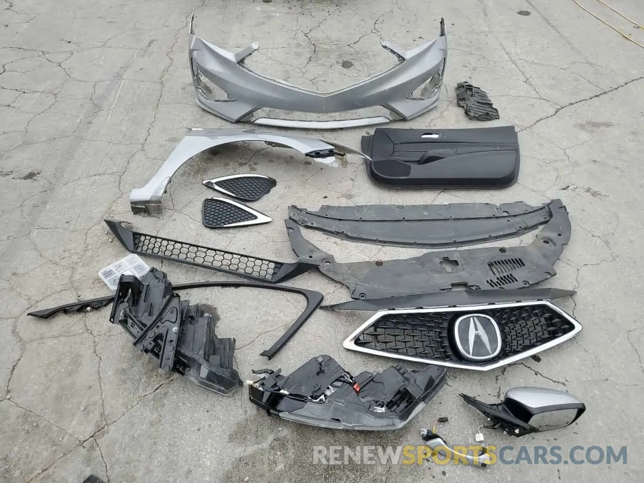 14 Photograph of a damaged car 19UDE2F74MA003343 ACURA ILX 2021
