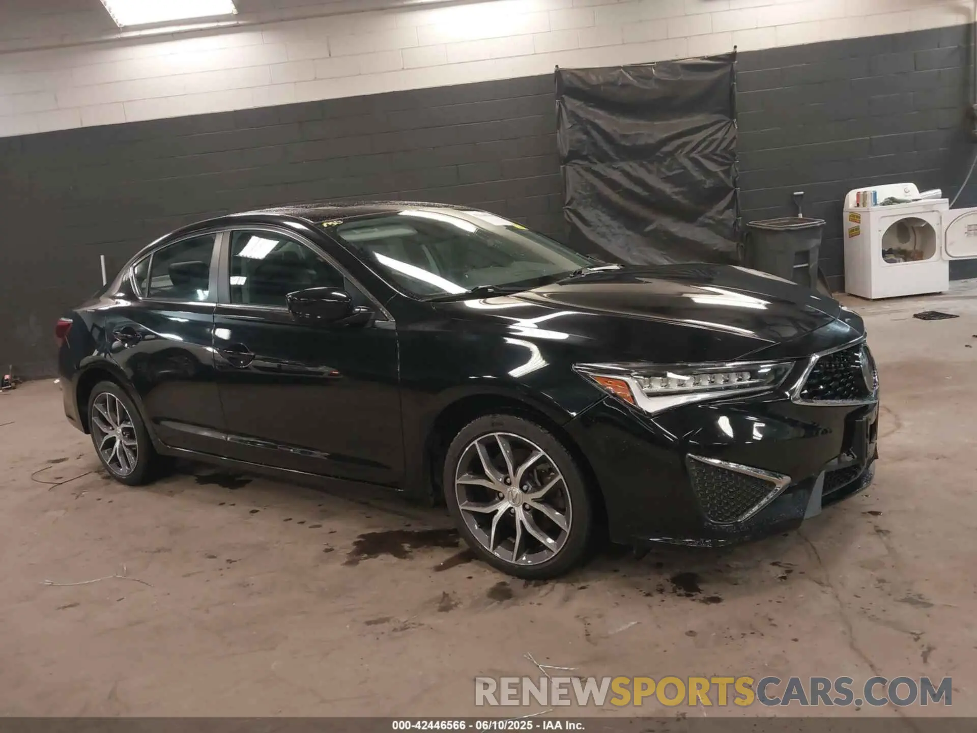 1 Photograph of a damaged car 19UDE2F74MA009630 ACURA ILX 2021