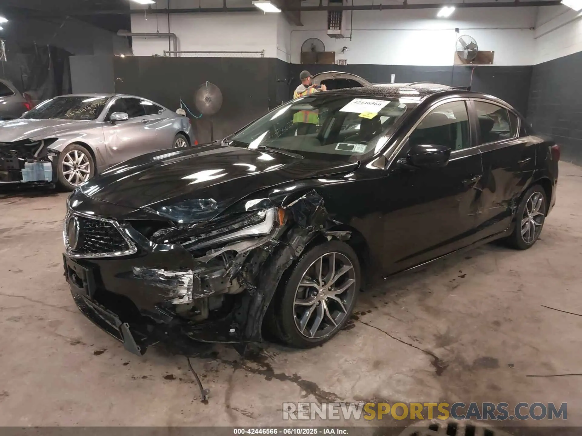 2 Photograph of a damaged car 19UDE2F74MA009630 ACURA ILX 2021