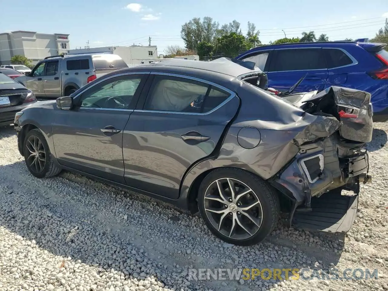2 Photograph of a damaged car 19UDE2F76MA003618 ACURA ILX 2021