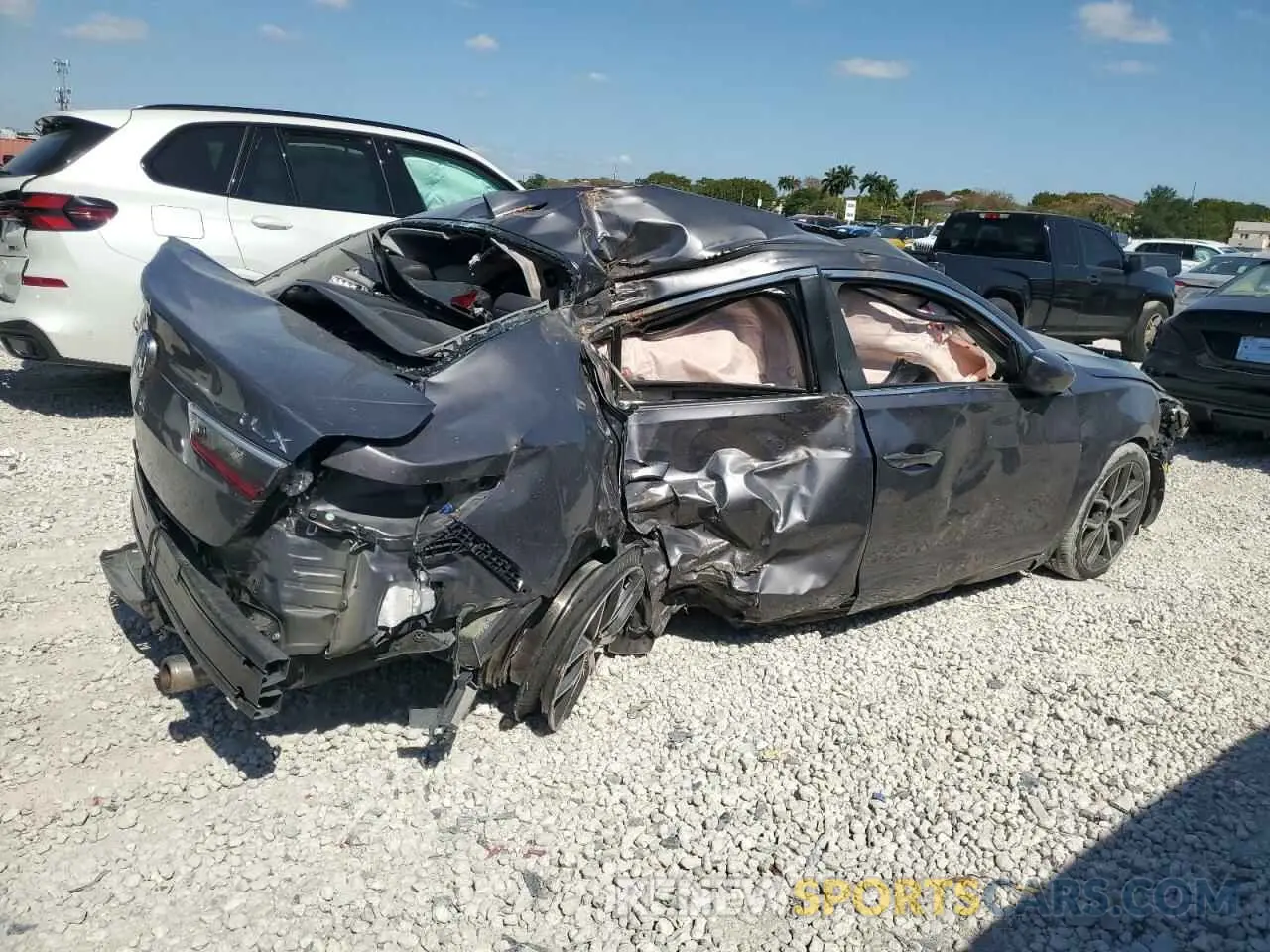 3 Photograph of a damaged car 19UDE2F76MA003618 ACURA ILX 2021