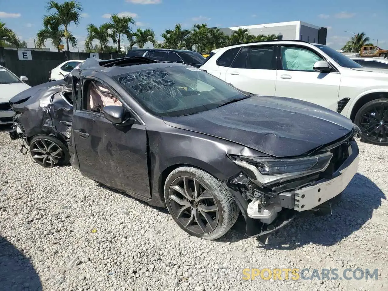 4 Photograph of a damaged car 19UDE2F76MA003618 ACURA ILX 2021