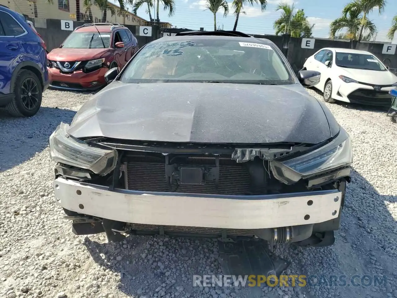 5 Photograph of a damaged car 19UDE2F76MA003618 ACURA ILX 2021