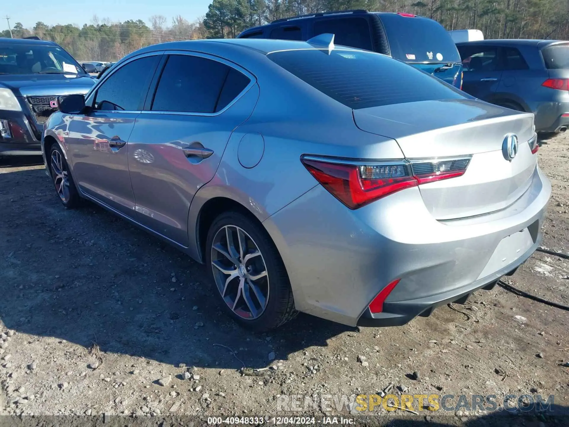 3 Photograph of a damaged car 19UDE2F77MA002431 ACURA ILX 2021