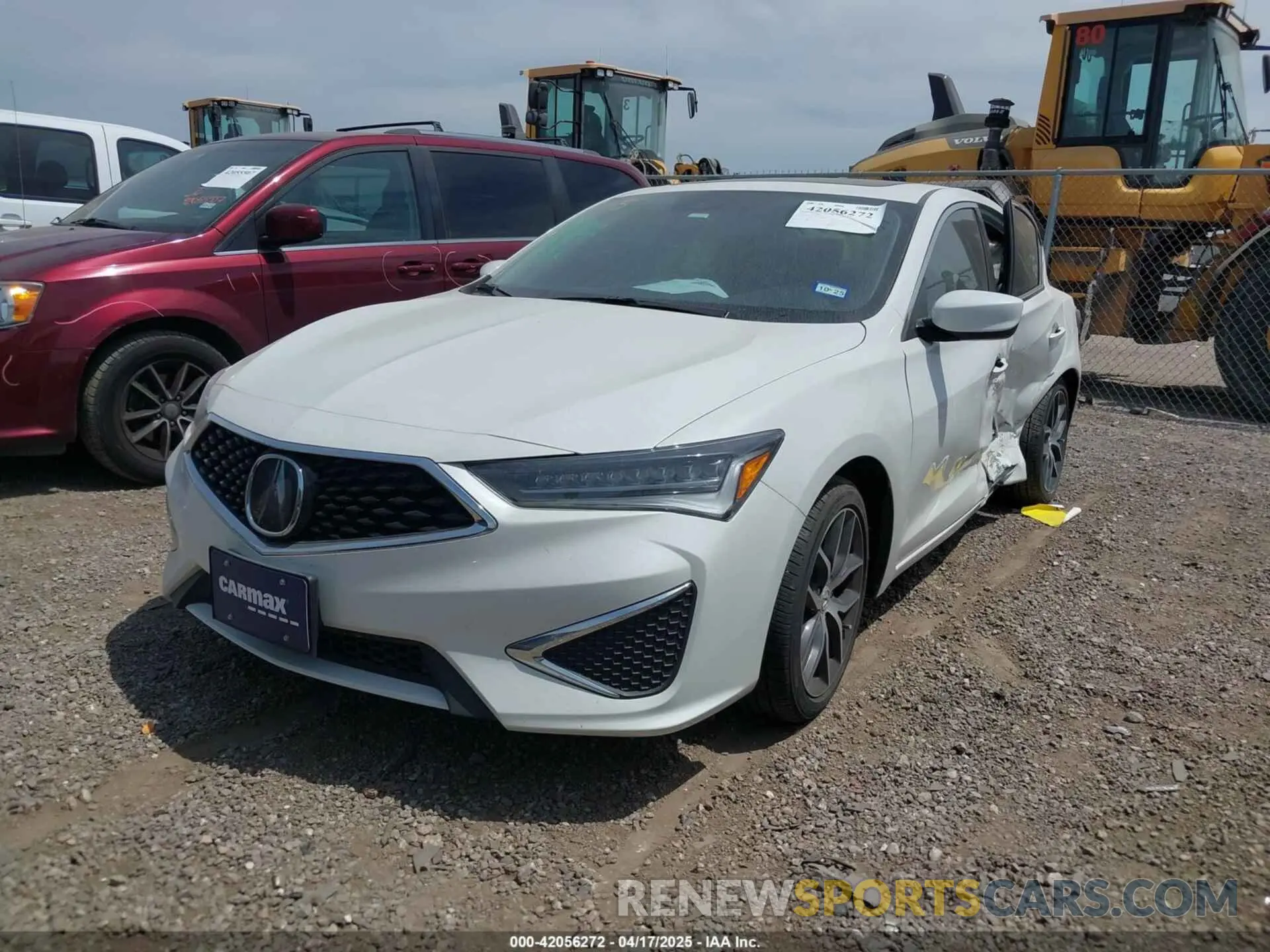 2 Photograph of a damaged car 19UDE2F77MA009380 ACURA ILX 2021