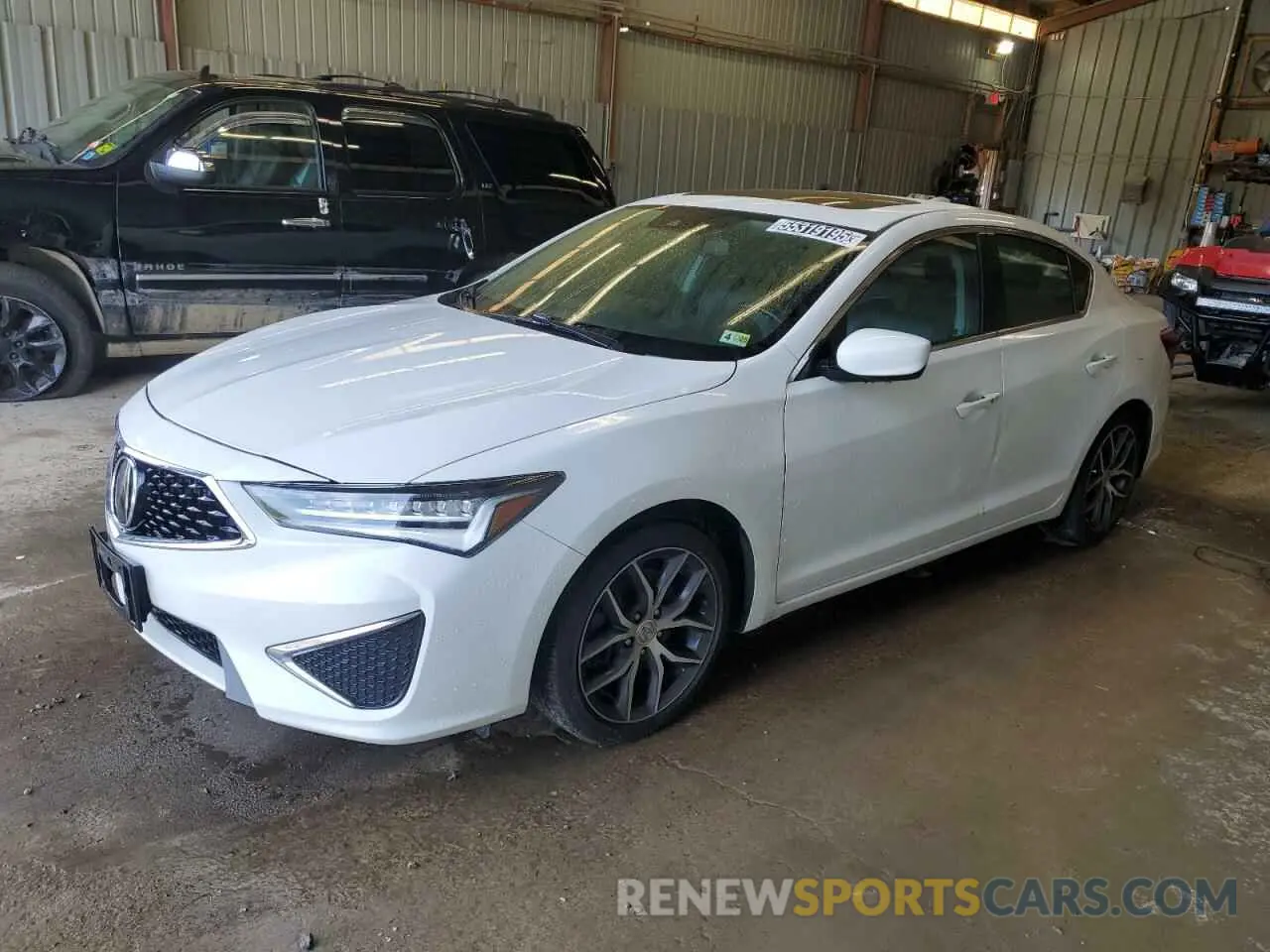 1 Photograph of a damaged car 19UDE2F79MA009381 ACURA ILX 2021