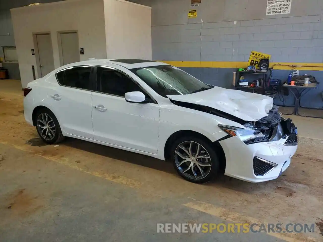 4 Photograph of a damaged car 19UDE2F79MA010109 ACURA ILX 2021