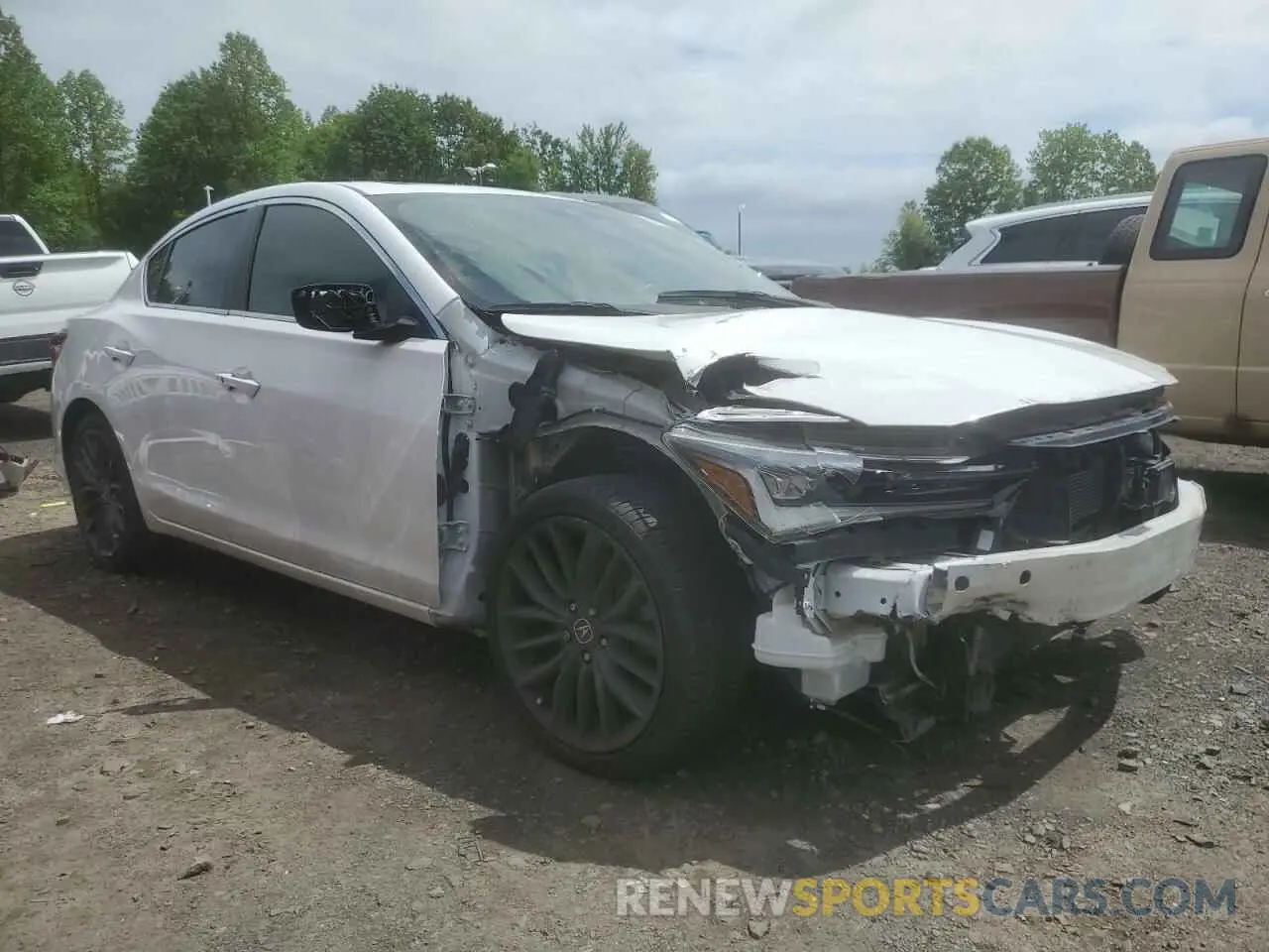 4 Photograph of a damaged car 19UDE2F79MA011129 ACURA ILX 2021