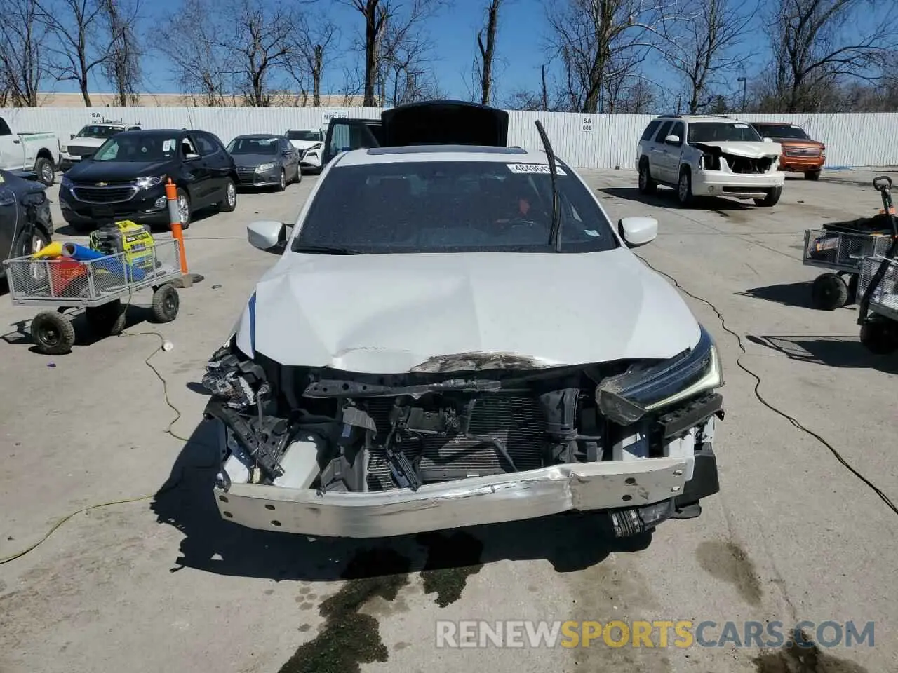 5 Photograph of a damaged car 19UDE2F80MA006720 ACURA ILX 2021