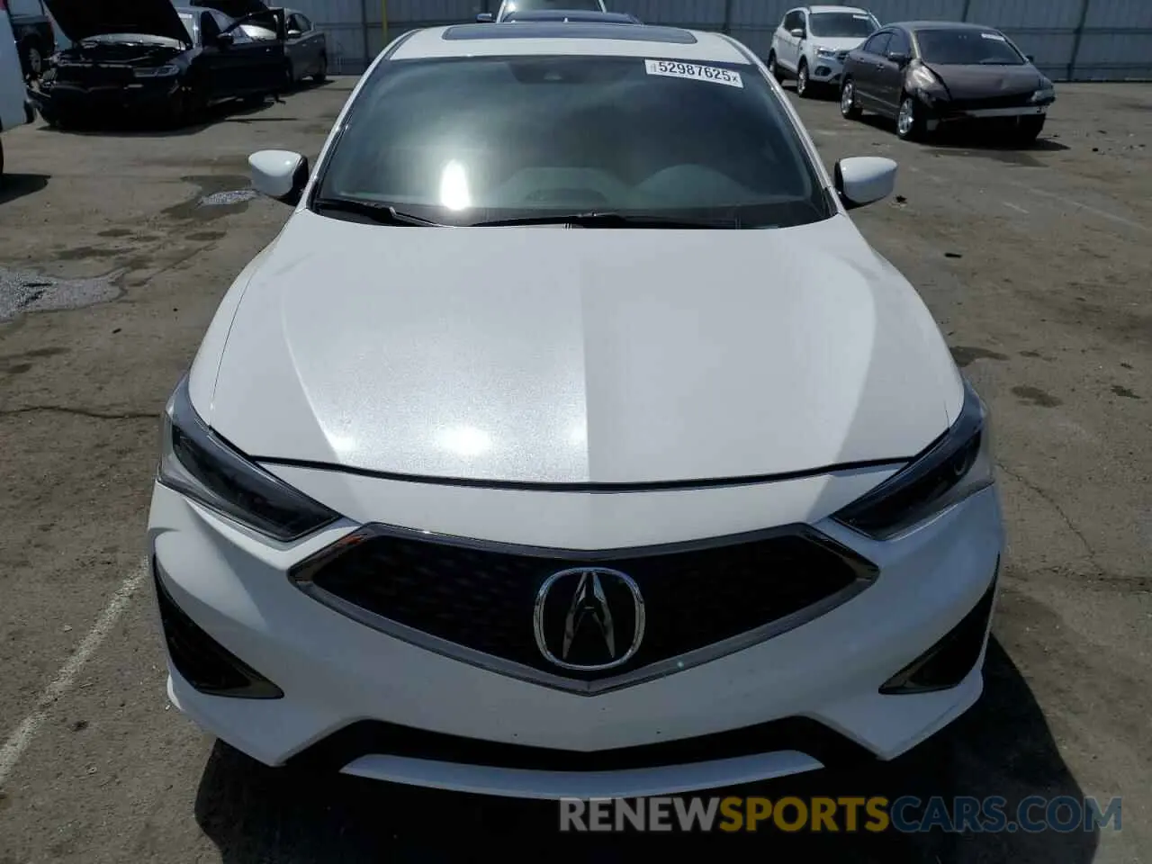 5 Photograph of a damaged car 19UDE2F80MA009181 ACURA ILX 2021